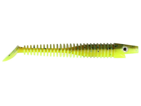 Strike Pro-Pigster-Brown Chartreuse Flake-10cm-Hengelsport De Goeie Vangst