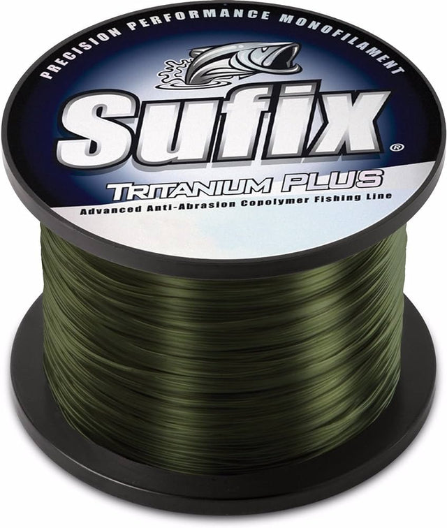 Sufix-Tritanium 1/4 lb Spoel | Green Camo | 1520M-Green Camo-0.28mm-Hengelsport De Goeie Vangst