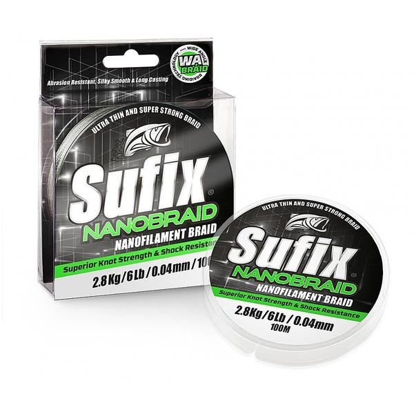 Sufix - Nano Braid | 100m - Hengelsport De Goeie Vangst