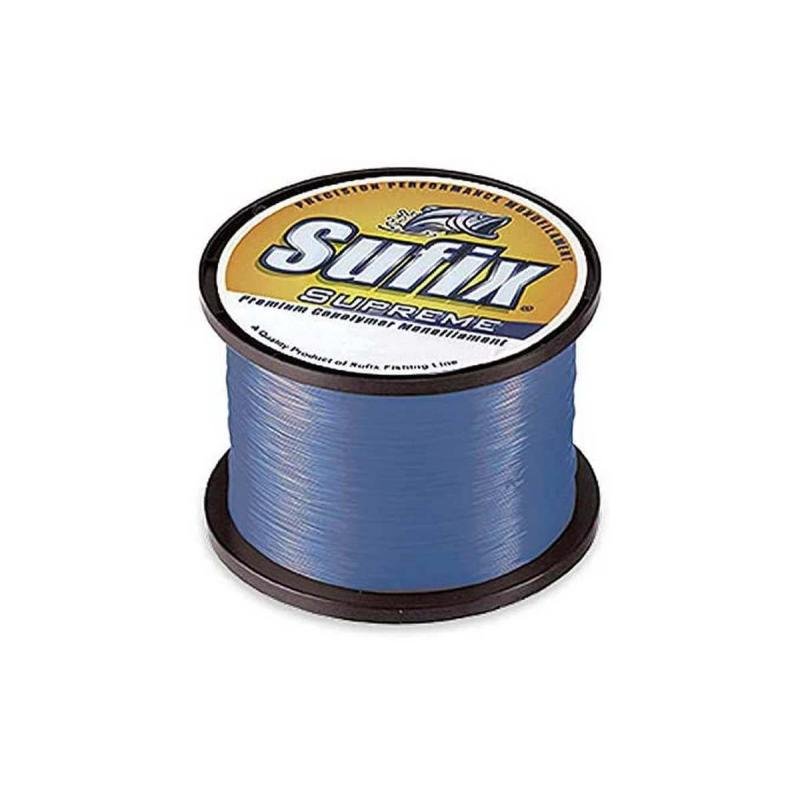 Sufix-Supreme Blue Mono Vislijn 1000m-Blauw-0.40mm-Hengelsport De Goeie Vangst