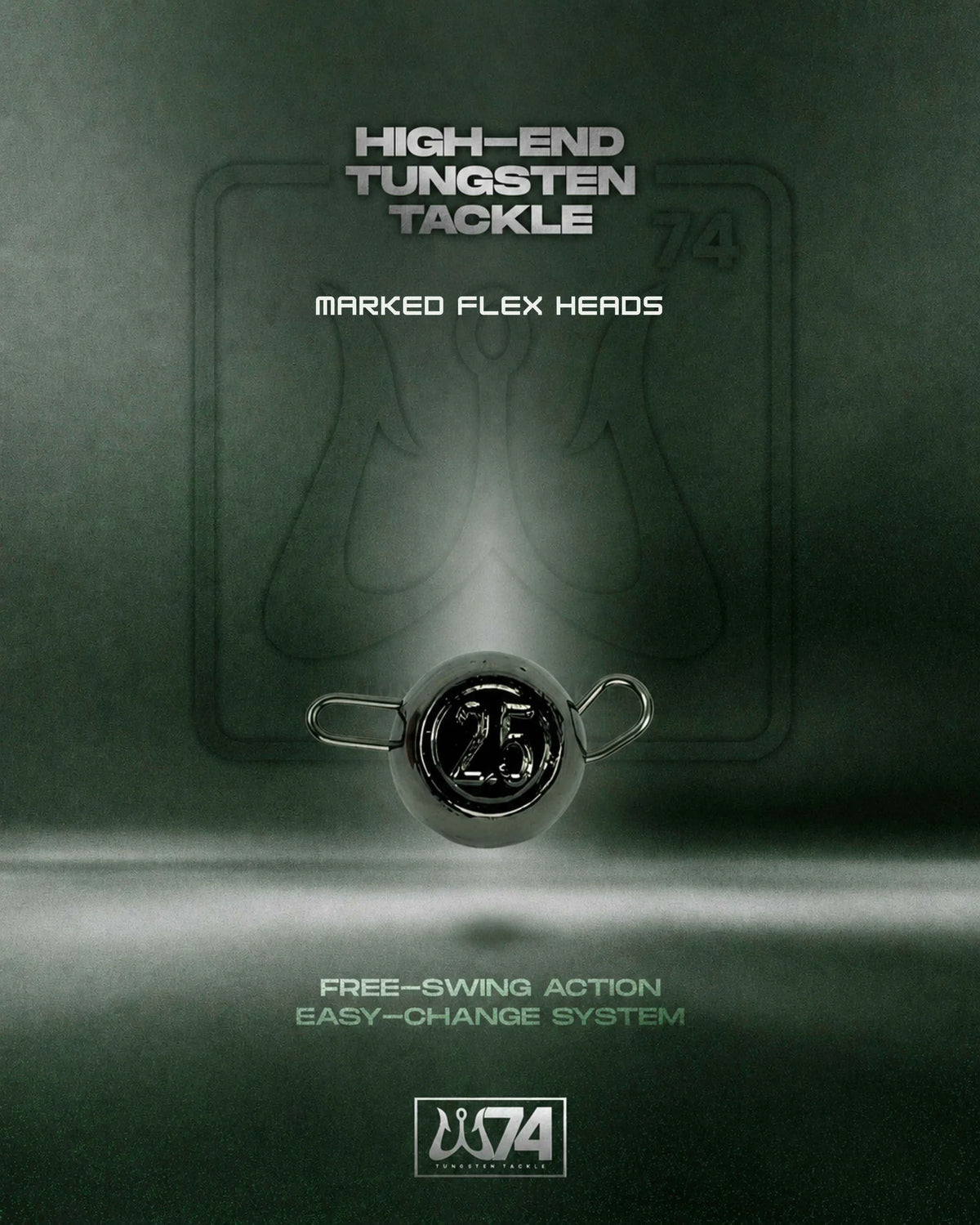 Tungsten Marked Flex Head