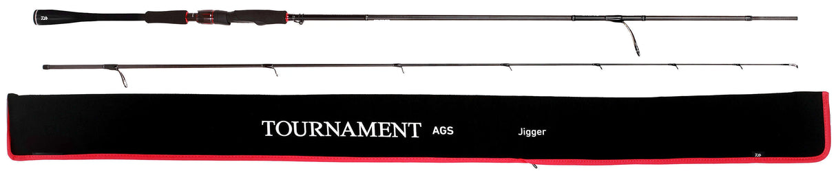 Daiwa - Tournament AGS jiggerspin | 2.40m | 7 - 28g - Hengelsport De Goeie Vangst