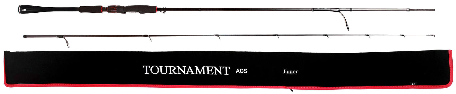 Daiwa - Tournament AGS jiggerspin | 2.40m | 7 - 28g - Hengelsport De Goeie Vangst