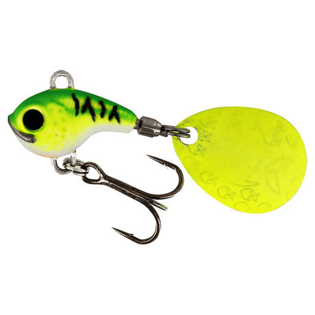Westin-Dropbite Tungsten Spin Tail Jig-Chartreuse Ice-13g-Hengelsport De Goeie Vangst