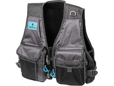 W4 HD Fishing Vest Titanium Grey