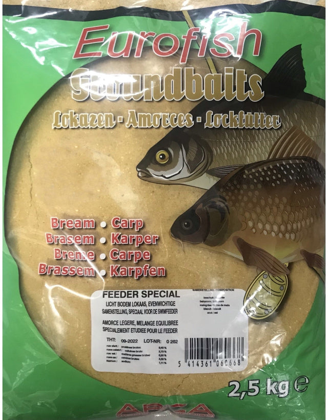 Arca-Eurofish Special Feeder Grondvoer | 2.5kg - Hengelsport De Goeie Vangst