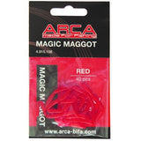 Arca-Magic Maggot Kunstmaden-Rood - De Goeie Vangst