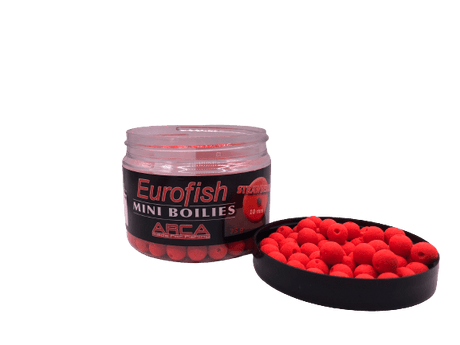 Arca-Mini Boilies-Strawberry-10mm-Hengelsport De Goeie Vangst