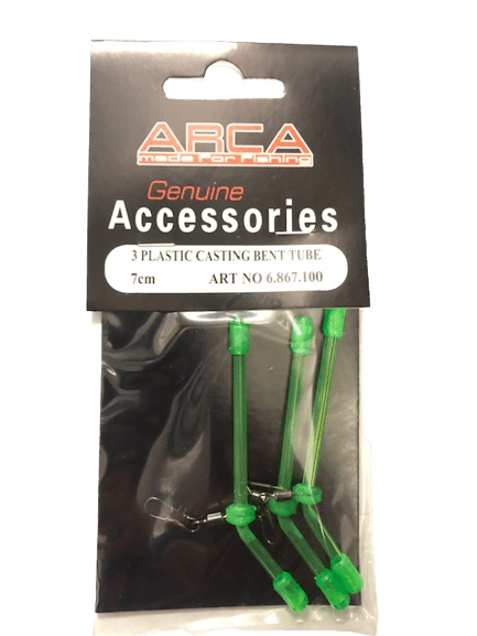 Arca-Plastic Casting Bent Tube-10cm - Hengelsport De Goeie Vangst