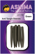 Ashima-Anti Tangle Sleeves-Green - Hengelsport De Goeie Vangst