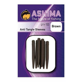 Ashima-Anti Tangle Sleeves-Brown - Hengelsport De Goeie Vangst