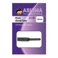 Ashima-Shrink Tube-Black-1.2mm-Hengelsport De Goeie Vangst