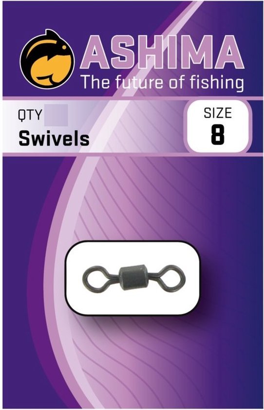 Ashima - Swivels (10 stuks) - Hengelsport De Goeie Vangst