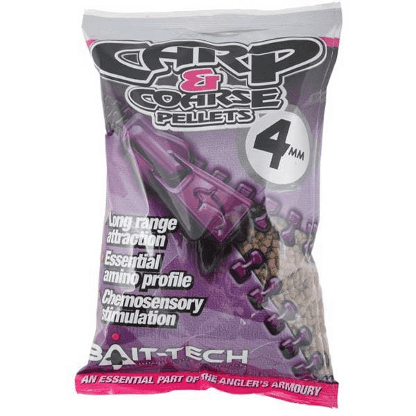 Bait Tech-Carp & Coarse Pellets-4mm - Hengelsport De Goeie Vangst