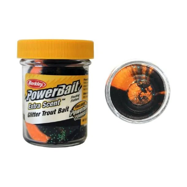 Berkley-Powerbait Glitter Foreldeeg Black/orange-Black/ Orange - Hengelsport De Goeie Vangst