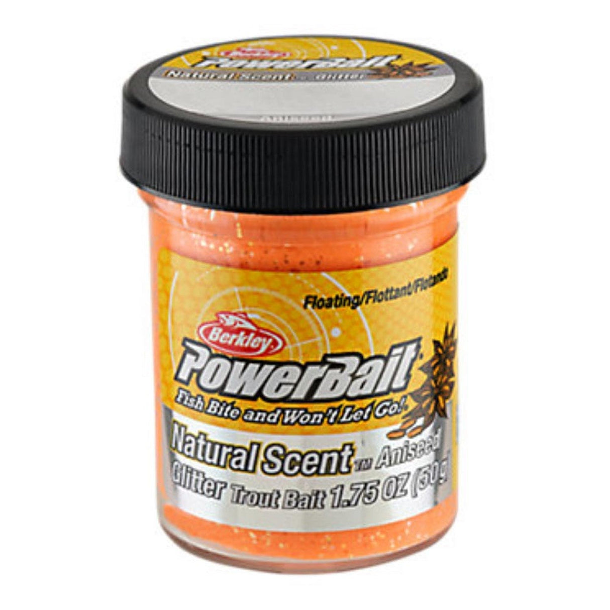 Berkley-Powerbait | Glitter Trout Bait Anijs | Fluo Orange - Hengelsport De Goeie Vangst
