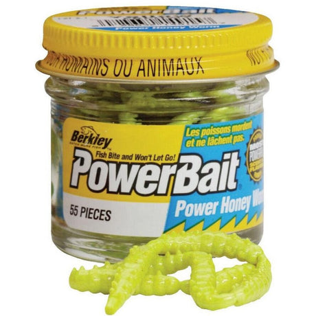 Berkley-Powerbait Honeyworm | 2.5cm-Yellow-2.5cm-Hengelsport De Goeie Vangst