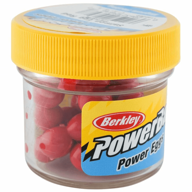 Berkley-Powerbait Magnum Floating Power Eggs-Salmon Egg Red - Hengelsport De Goeie Vangst