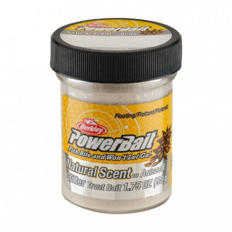 Berkley-Powerbait | Natural Glitter | Anise White - Hengelsport De Goeie Vangst