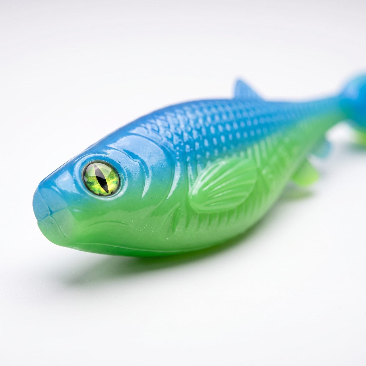 Bite On-Chubby Shad-10cm-Ice Chartreuse-De Goeie Vangst