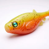 Bite On-Chubby Shad-10cm-Orange Ray-De Goeie Vangst