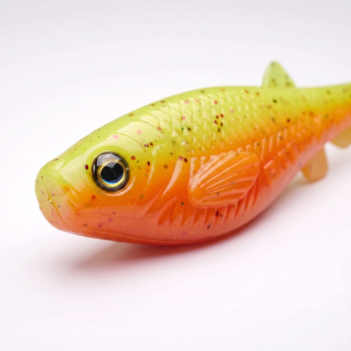 Bite On-Chubby Shad-10cm-Orange Ray-De Goeie Vangst