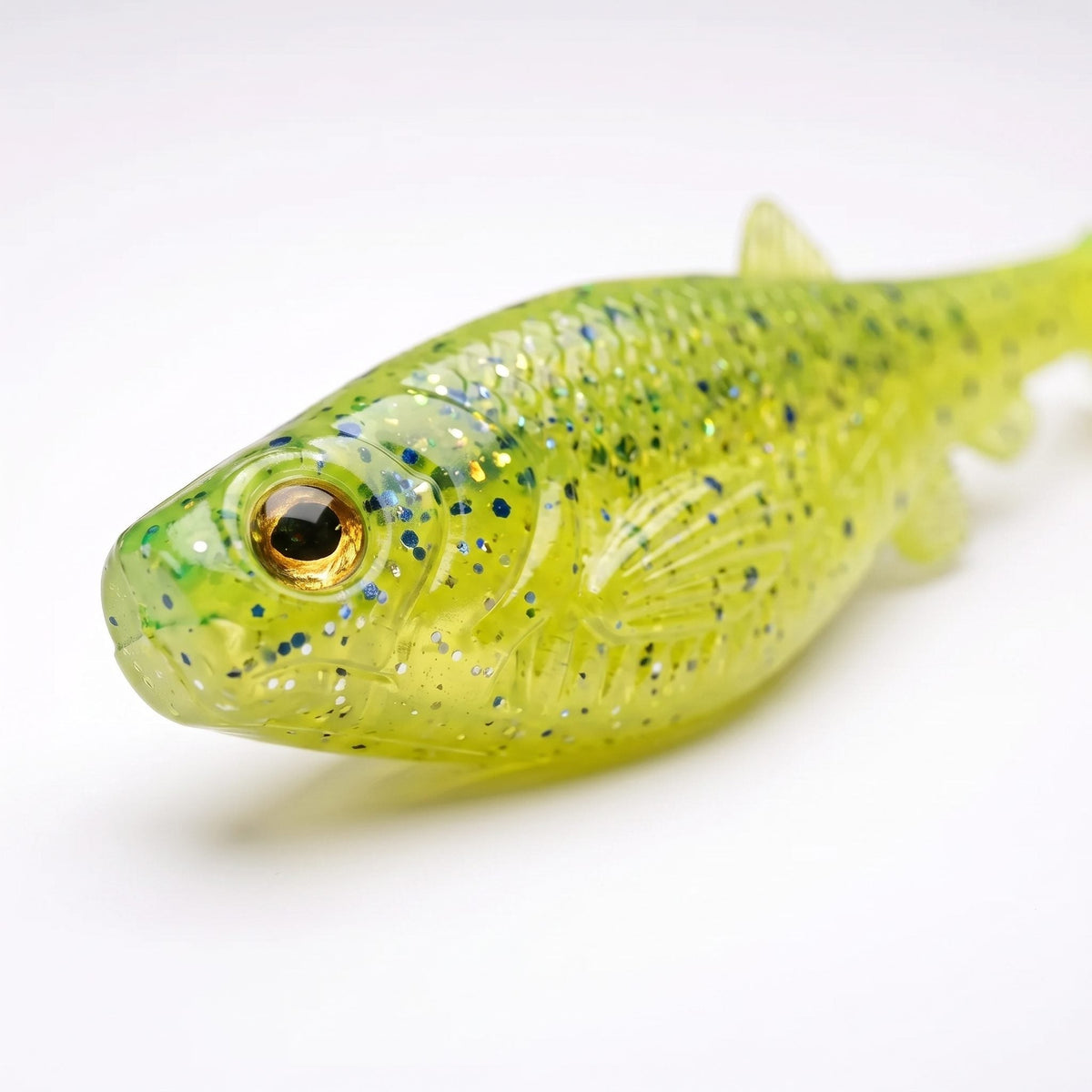 Bite On-Chubby Shad-10cm-Green Rose-De Goeie Vangst