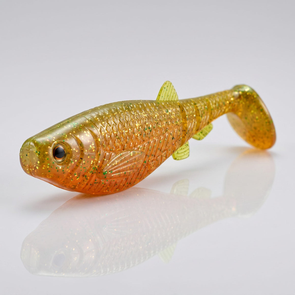 Bite On-Chubby Shad-10cm-Caramel Oil-De Goeie Vangst