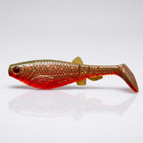 Bite On-Chubby Shad-10cm-Motor Oil Red-De Goeie Vangst