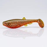 Bite On-Chubby Shad-10cm-Motor Oil Red-De Goeie Vangst