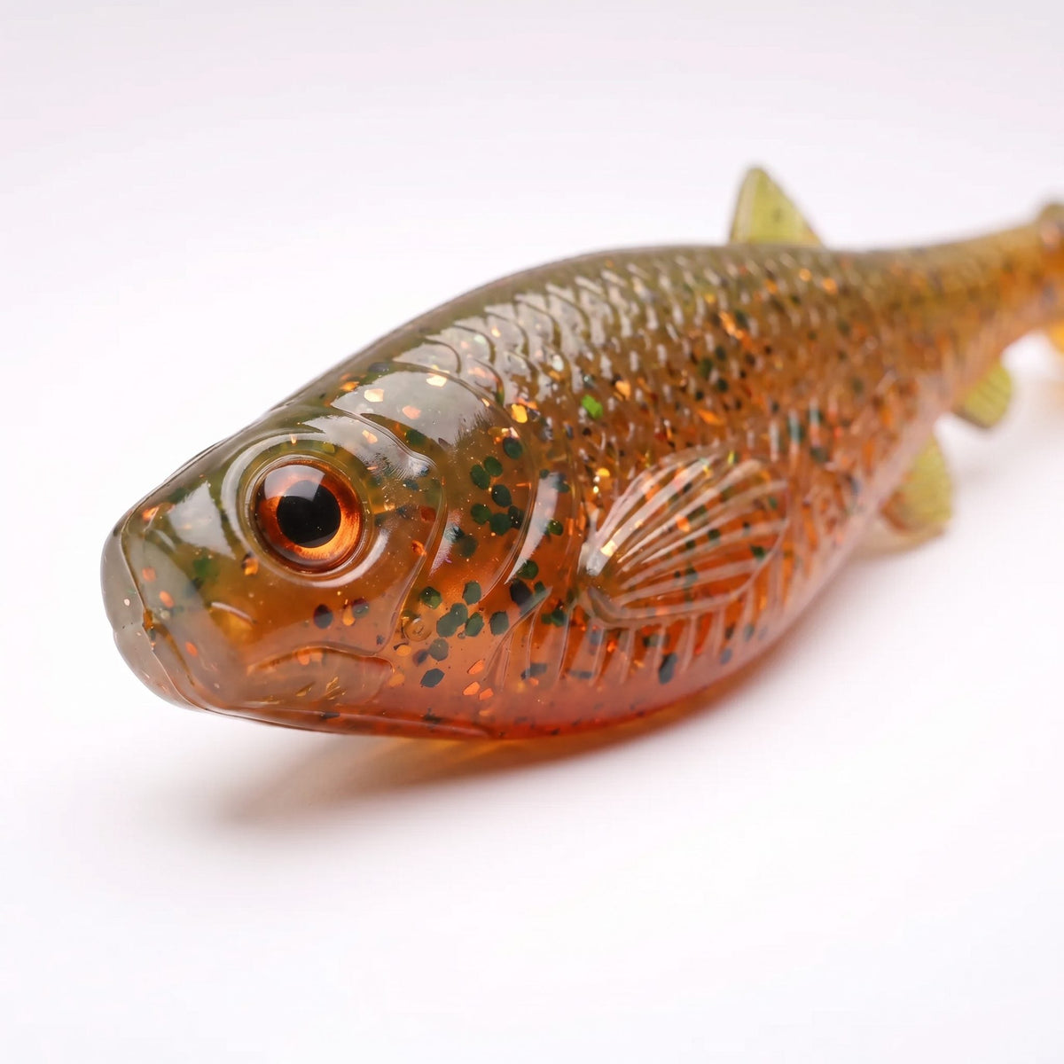 Bite On-Chubby Shad-10cm-Motor Oil Red-De Goeie Vangst