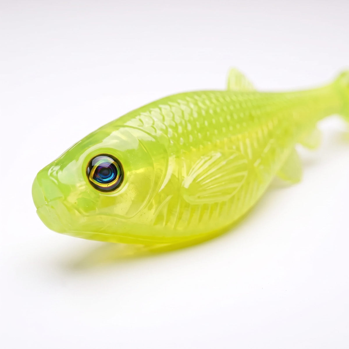 Bite On-Chubby Shad-10cm-Lime Perl-De Goeie Vangst