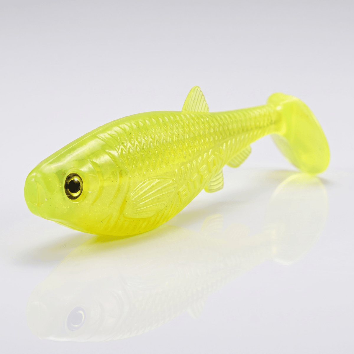 Bite On-Chubby Shad-10cm-Lime Perl-De Goeie Vangst