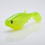 Bite On-Chubby Shad-10cm-Lime Perl-De Goeie Vangst