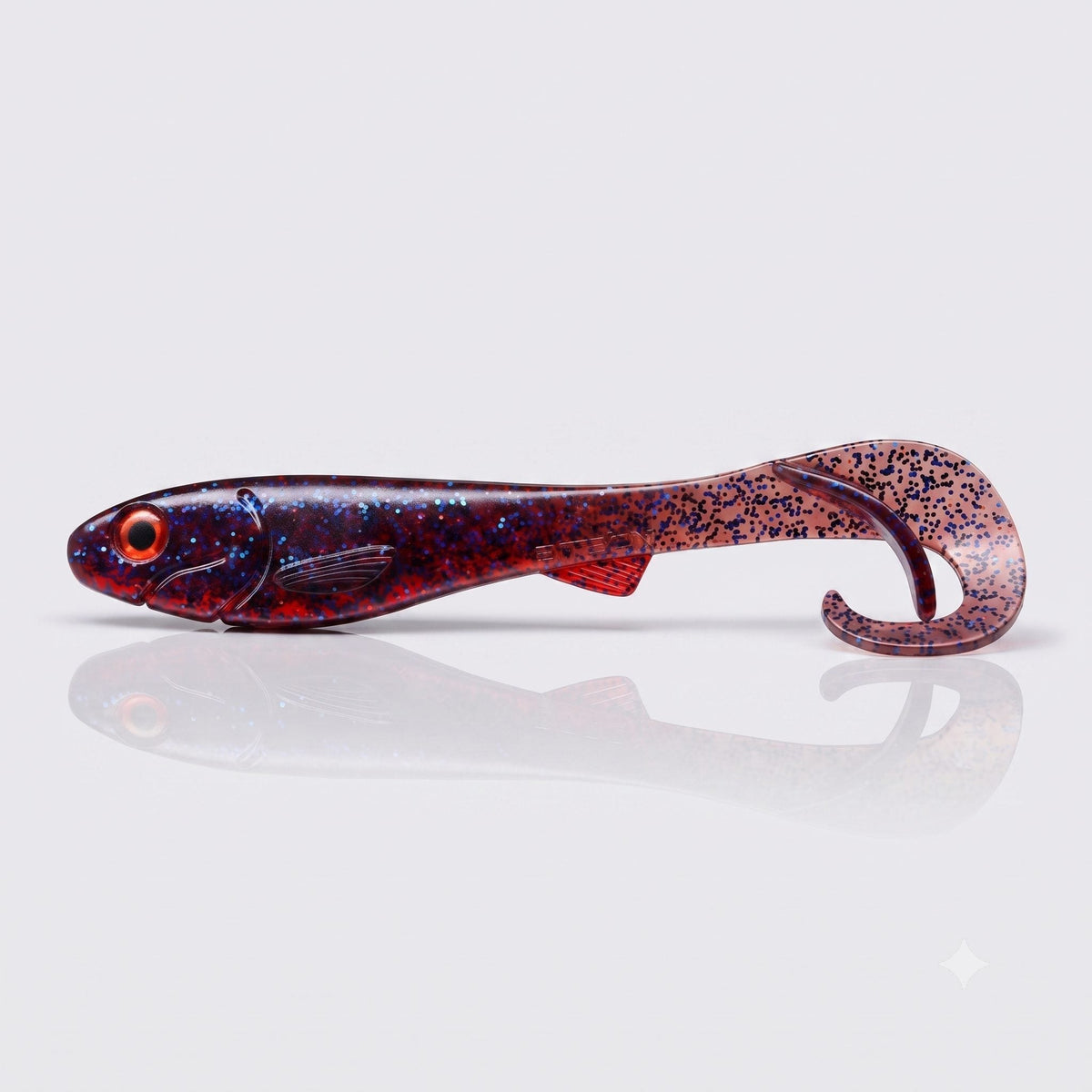 Bite On-Crazy Fox Twister-10cm-Grape-De Goeie Vangst