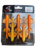 Bite On-Fury Softbait-9cm-Orange Ray-De Goeie Vangst