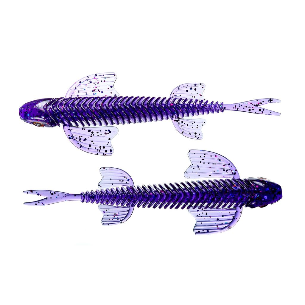 Bite On-Fury Softbait-9cm-Violet-De Goeie Vangst