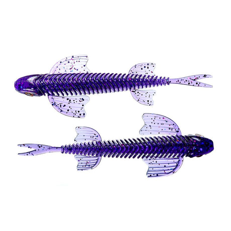 Bite On-Fury Softbait-9cm-Violet-De Goeie Vangst