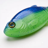 Bite On-Luky Roach Shad-14cm-Plum Rita-De Goeie Vangst