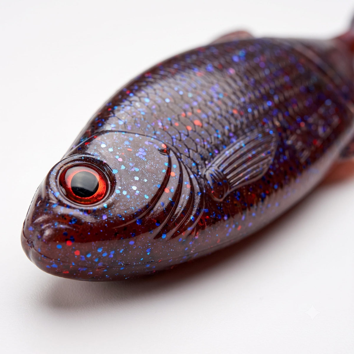 Bite On-Luky Roach Shad-14cm-Grape-De Goeie Vangst