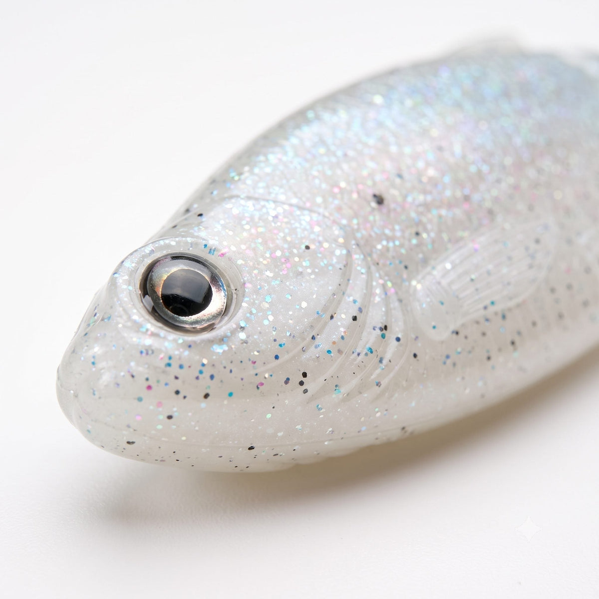 Bite On-Luky Roach Shad-14cm-Arctic Pearl-De Goeie Vangst