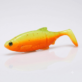 Bite On-Luky Roach Shad-14cm-Orange Ray-De Goeie Vangst