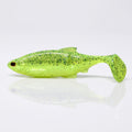 Bite On-Luky Roach Shad-14cm-Green Rose-De Goeie Vangst