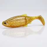 Bite On-Luky Roach Shad-14cm-Caramel Oil-De Goeie Vangst