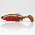 Bite On-Luky Roach Shad-14cm-Motor Oil Red-De Goeie Vangst