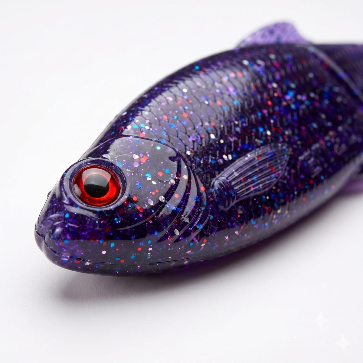 Bite On-Luky Roach Shad-14cm-Violet-De Goeie Vangst