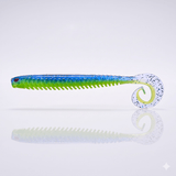 Bite On-Rib Worm Twister-10cm-Plum Rita-De Goeie Vangst