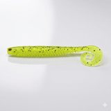 Bite On-Rib Worm Twister-10cm-Green Rose-De Goeie Vangst