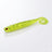 Bite On-Rib Worm Twister-10cm-Green Rose-De Goeie Vangst