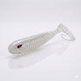 Bite On-Rib Worm Twister-12cm-Arctic Pearl-De Goeie Vangst